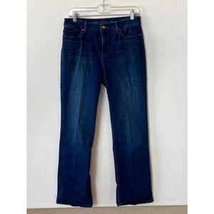 The So Lifting by Chico's Straight Leg Jeans Women's 0.5 Short (Small/6) W30
